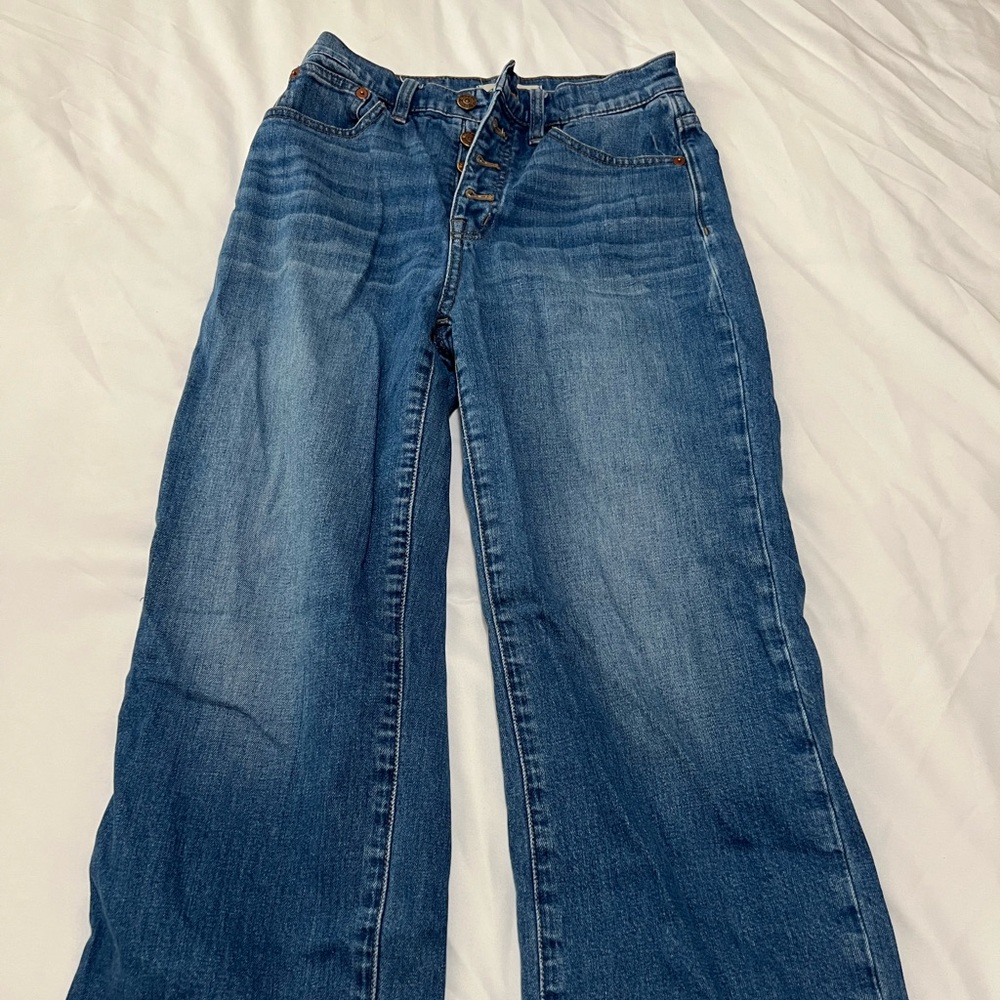 Madewell perfect vintage wide leg crop